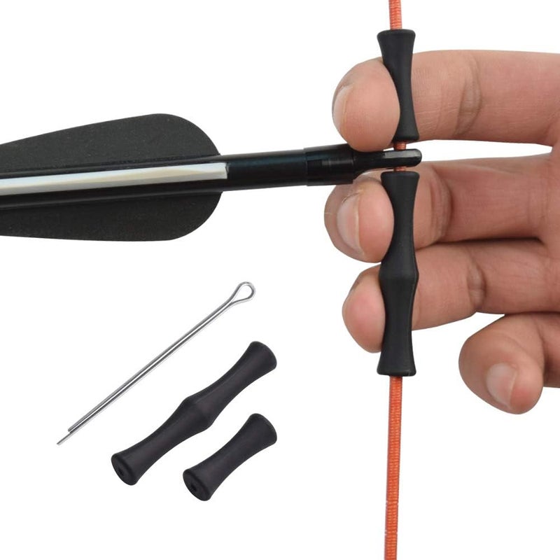 Yls Archery Bowstring Finger Savers Finger Guards Shooting Practice Finger Protector Easy Install with Pin - Image 1